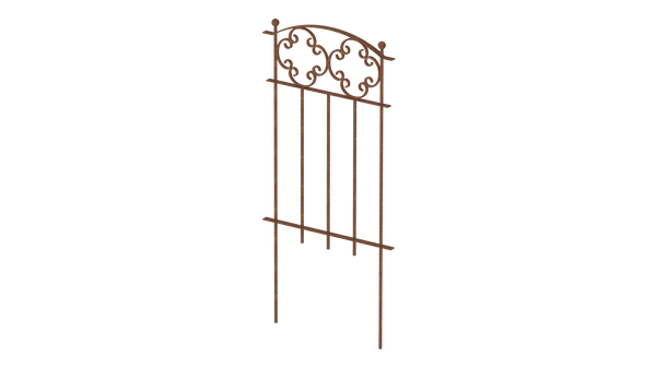 Steckzaun Rosa in unbeschichtet als 3D-Modell