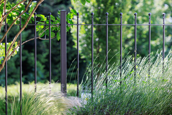 Zaun Set Ancona | Pulverbeschichtet anthrazit