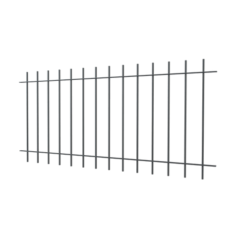 Zaun Padua | pulverbeschichtet anthrazit
