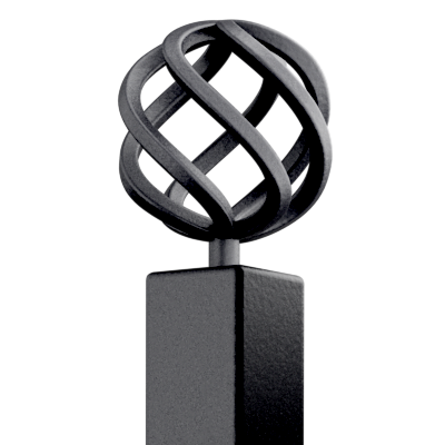 Zirbel | Pulverbeschichtete Sonderfarbe RAL 9005 Tiefschwarz