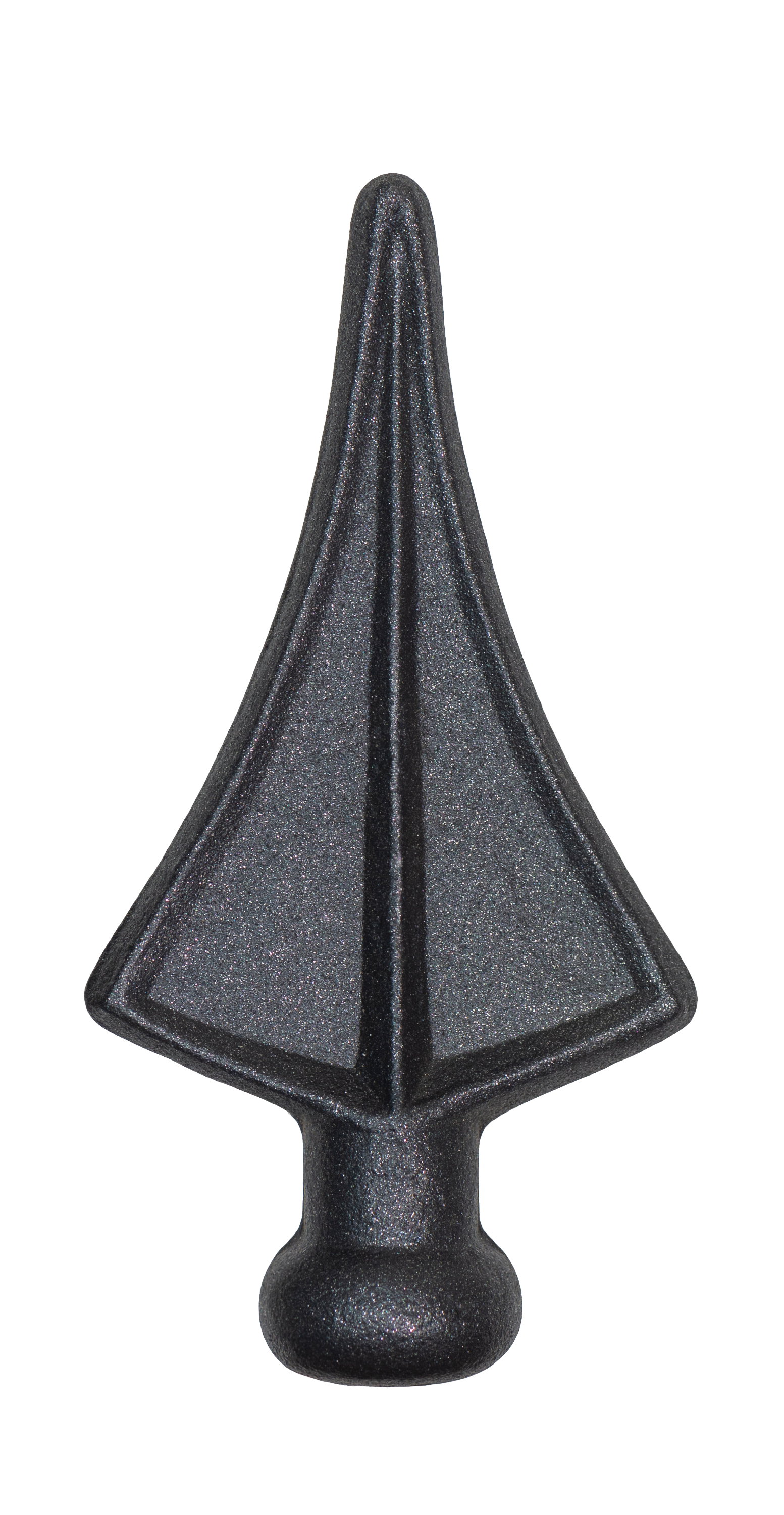 Zierspitze Lanze in pulverbeschichtet anthrazit