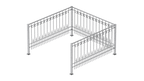 Geländer Lucca als 3D-Modell | Feuerverzinkt