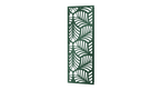 Sichtschutz Piave als 3D-Modell | Pulverbeschichtet Sonderfarbe RAL 6005 Moosgrün