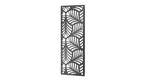 Sichtschutz Piave als 3D-Modell | Pulverbeschichtet Sonderfarbe RAL 7016 Anthrazitgrau