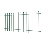 Zaun Ancona | Pulverbeschichtet RAL 6005 Moosgrün